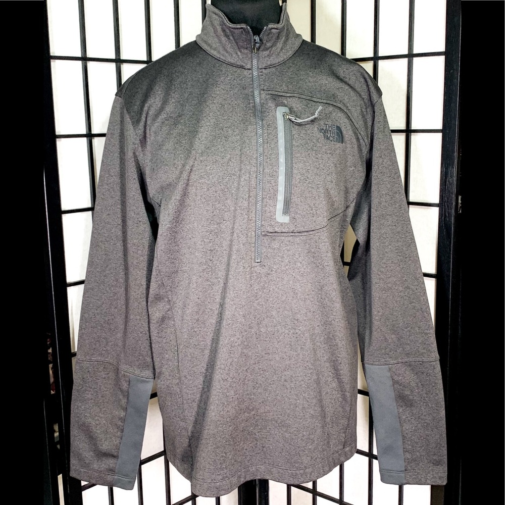 Men’s The North Face Grey Pull Over Jacket